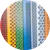 Perforated metal icon