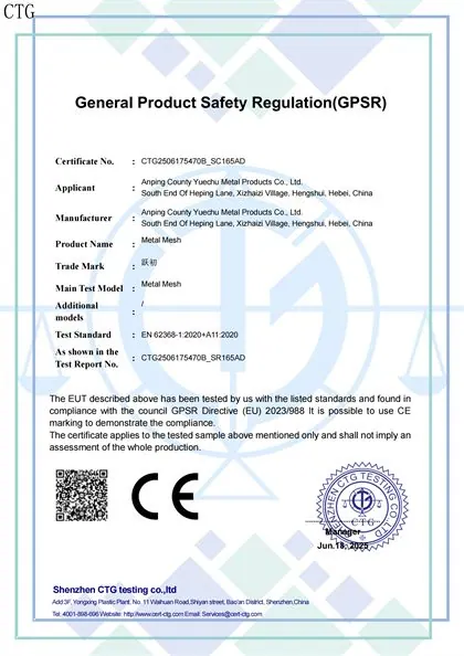 CE Certification