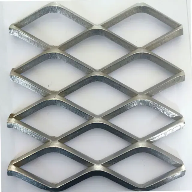 Stainless steel expanded metal mesh