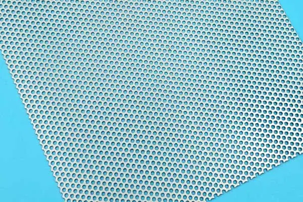 Perforated metal sheet product Perforated metal sheet product