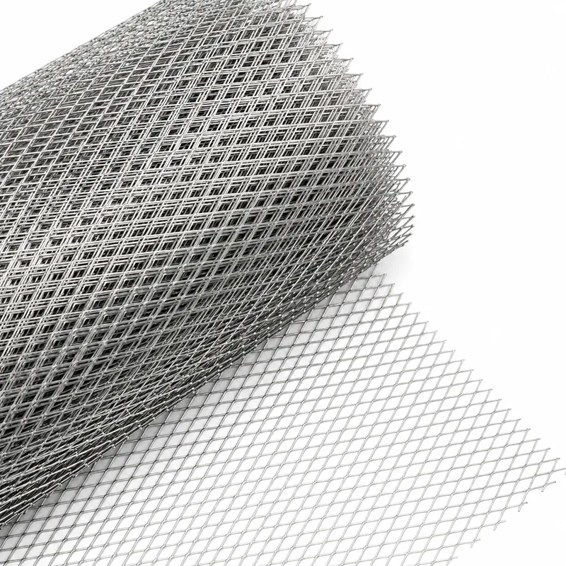 Stainless steel expanded metal sheet roll for custom mesh sheet production