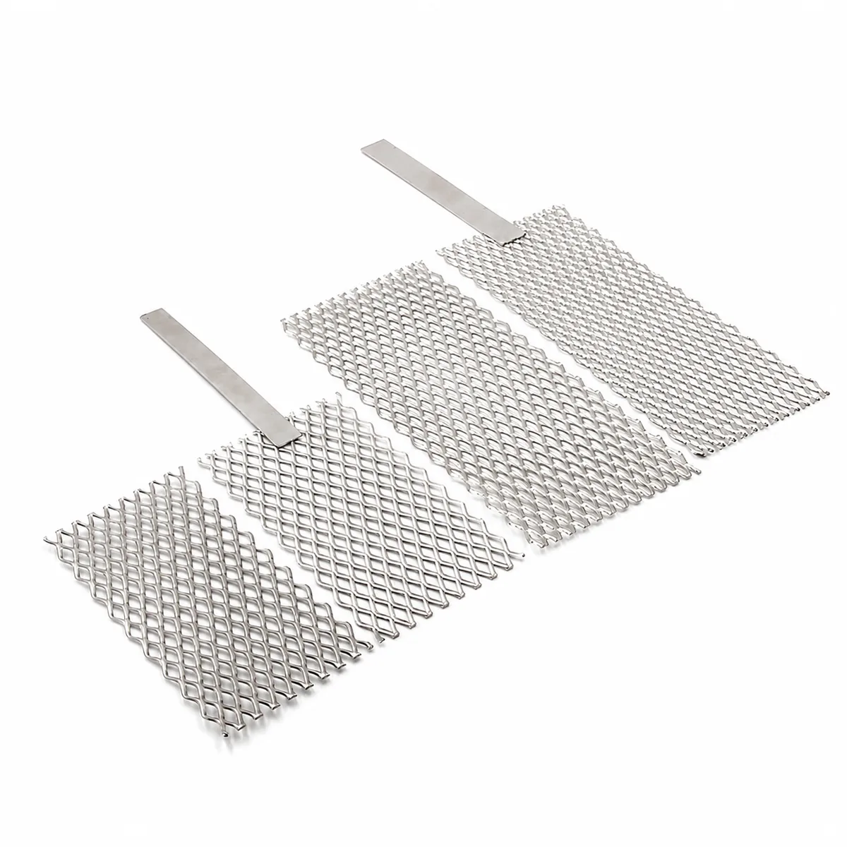 Titanium mesh anode with tab