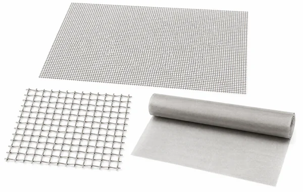 Stainless steel wire mesh sheets and rolls in multiple weave sizes